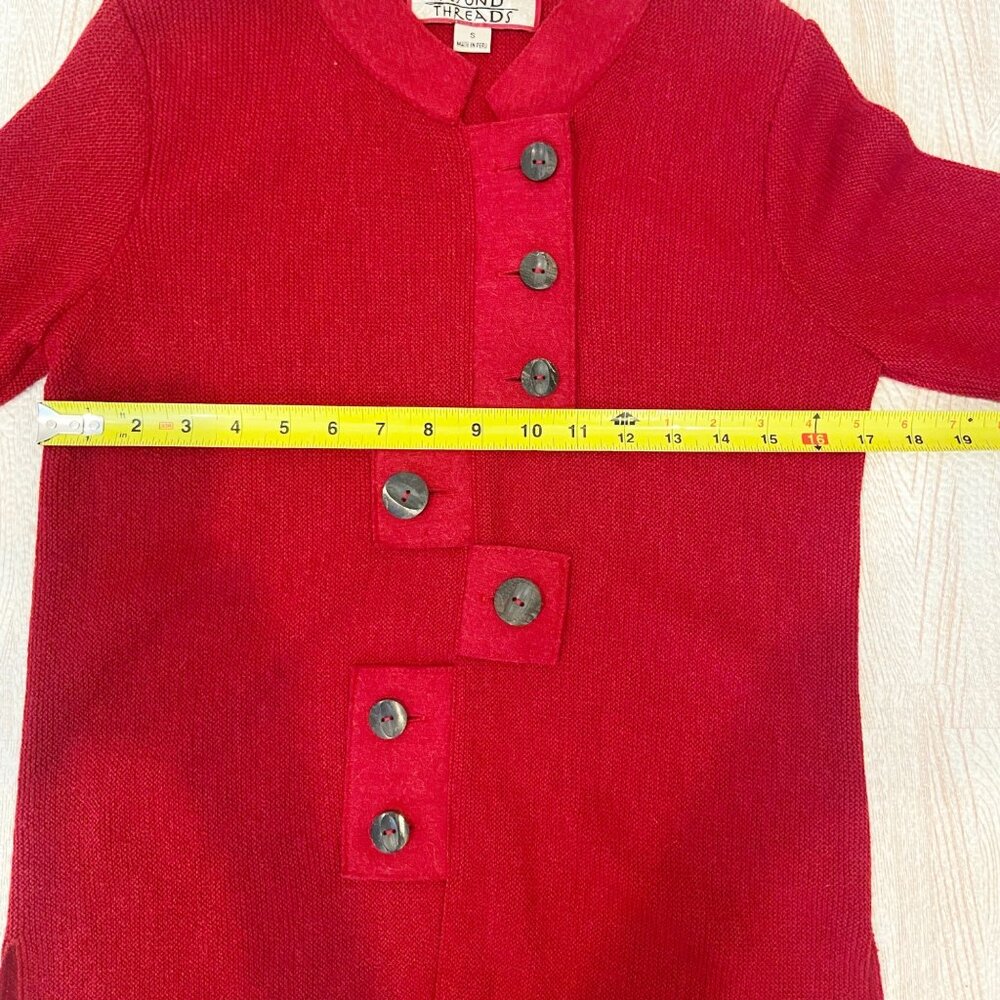 Beyond Threads Tabs Alpaca Cardigan Size Small - Picture 10 of 12